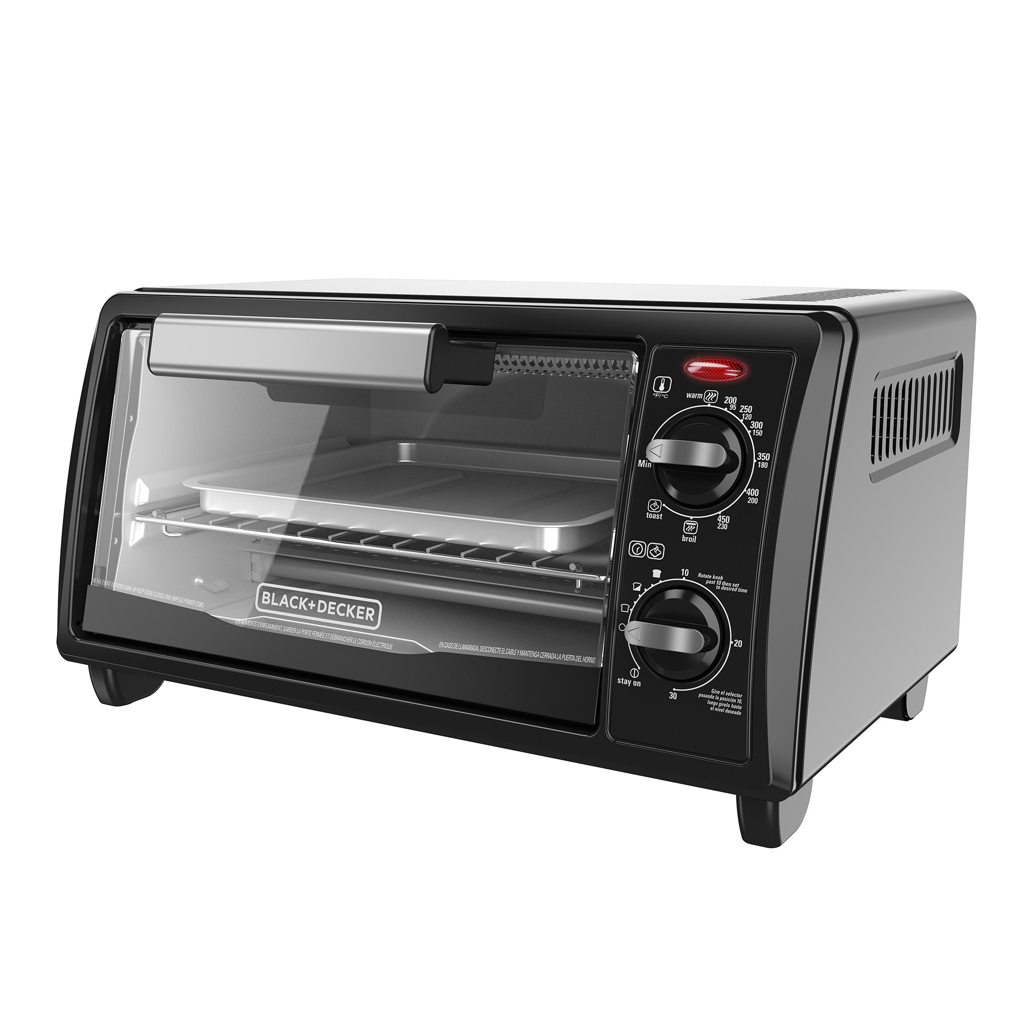 4 Slice Toaster Oven BLACK DECKER